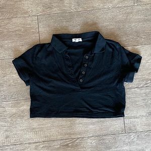 Black Heart and Hips crop top size small